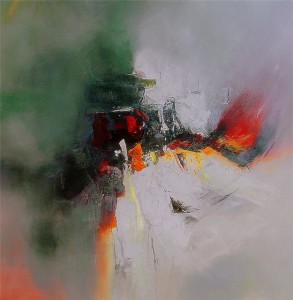 Abstract schilderij the fil