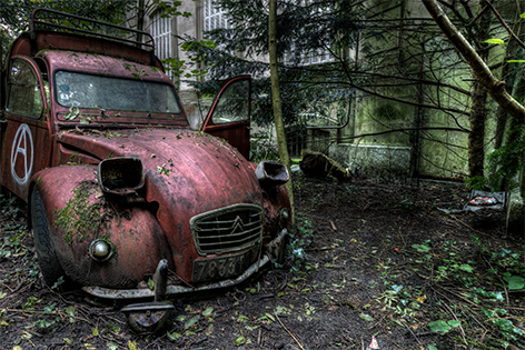 Foto "Urban kever" van de fotograaf Olivier Lacour