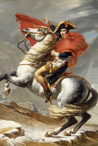 Aluminium schilderij “Napoleon Bonaparte” van Mondiart