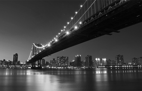 Brooklyn Bridge by night