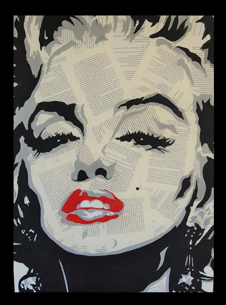 Schilderij “Marilyn”