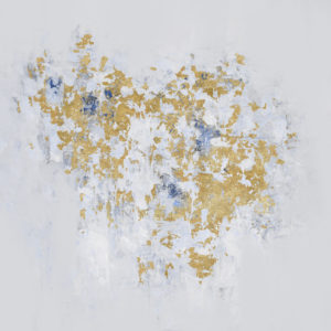 6177 schilderij abstract goudlokje Ea-42HA