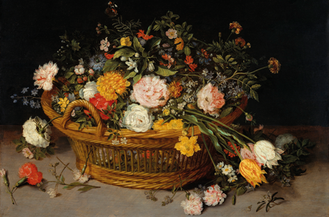 1042576 Basket of flowers - dib1159