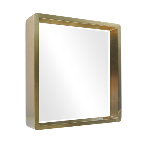Spiegel " Gold Leaf" Mondiart te koop @ Betaalbarekunst.nl. Luxe geslepen spiegel met een lijst als een kunstwerk.