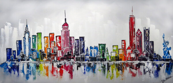 New York skyline schilderij