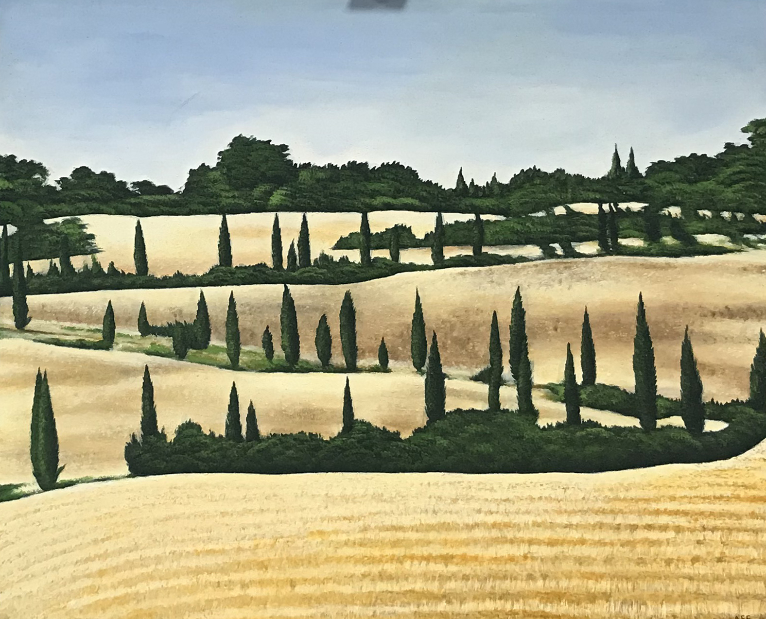 "Toscaans landschap" -