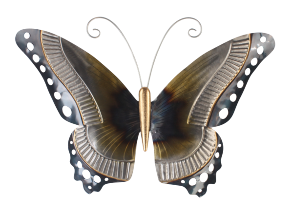 Metalen wanddecoratie Mariposa