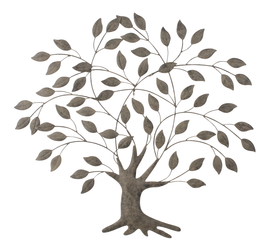 Metalen wanddecoratie Tree of Life