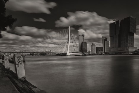 Aluminium schilderij ”Rotterdam” van MondiArt