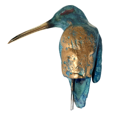 Bronzen ijsvogel (medium) los
