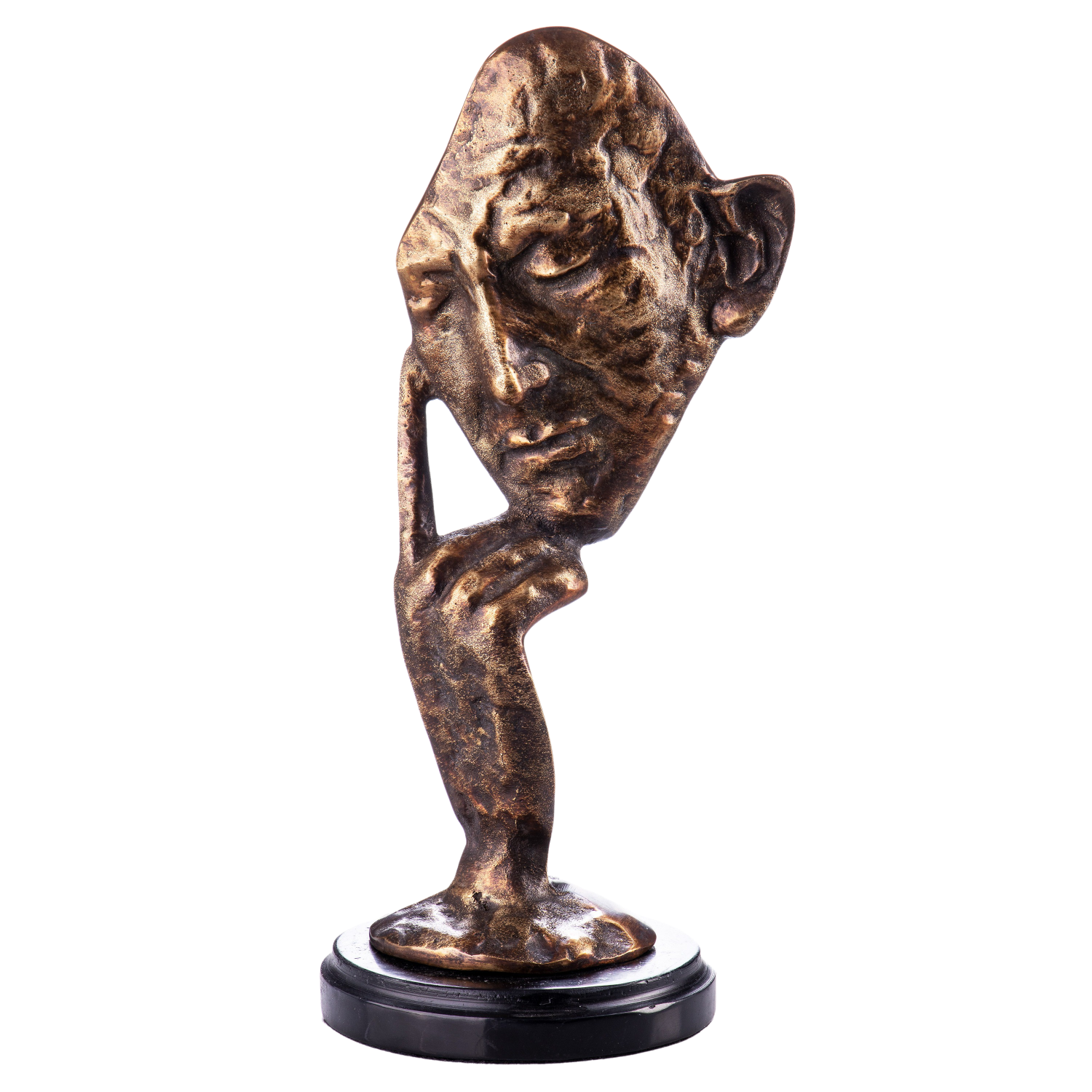 Bronzen "Thinking it Through"" koop @ Betaalbarekunst.nl. Dit stukje van brons is een echte verrijking voor je huis.