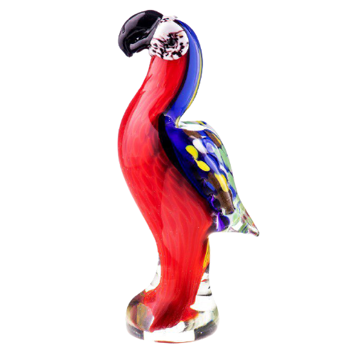 Glazen beeld Scarlet Macaw