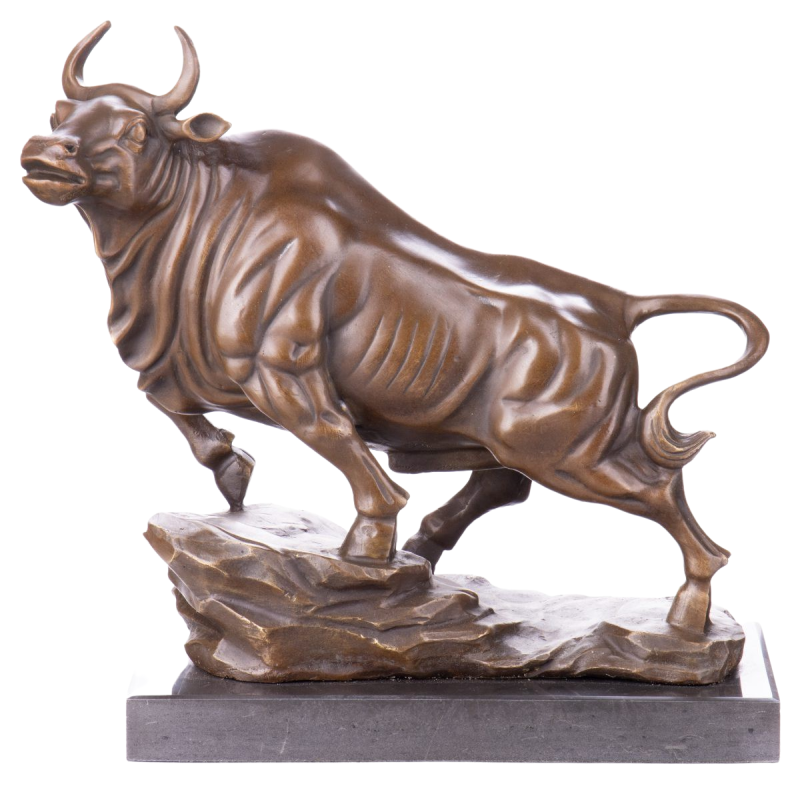 Bronzen beeld El Toro Stier Sterk MH-YB576