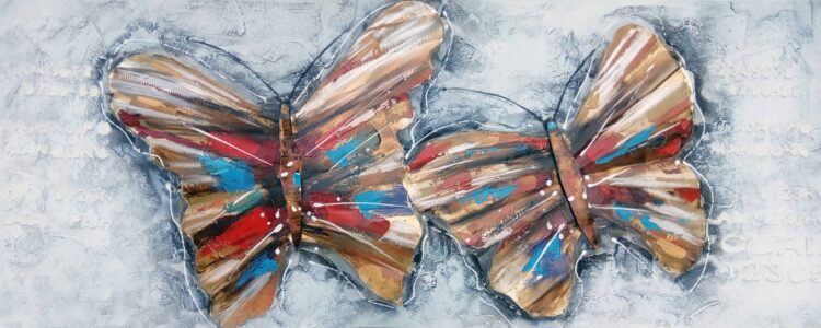 Schilderij “Mariposas Coloridas”