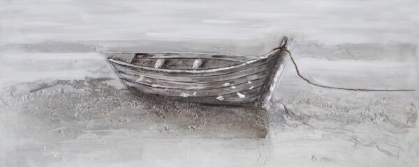 Schilderij Only Boat by Shore Boot Strand GS-P7134
